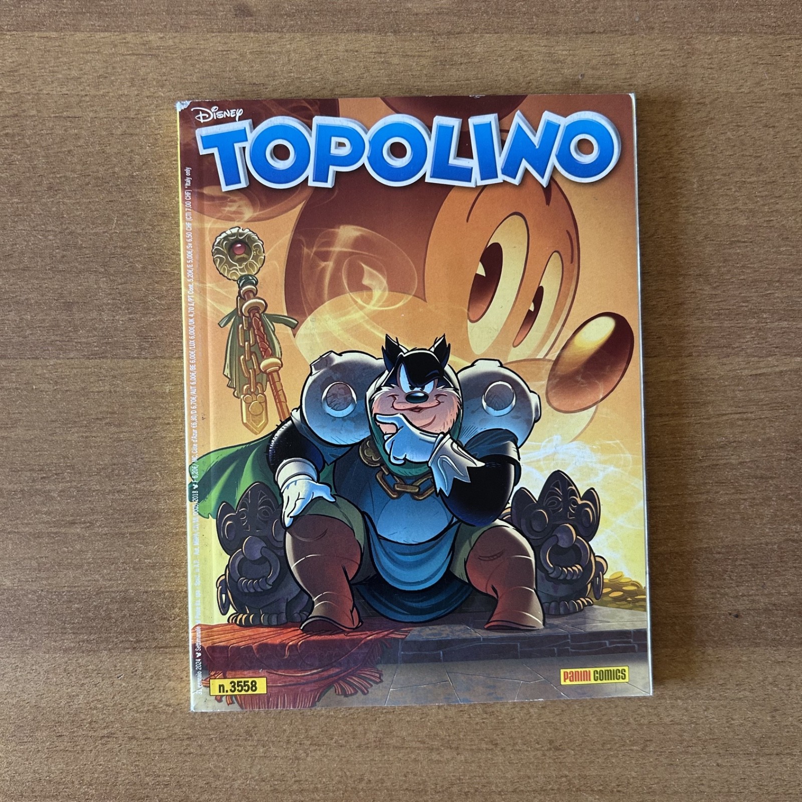 Disney - TOPOLINO n. 3558