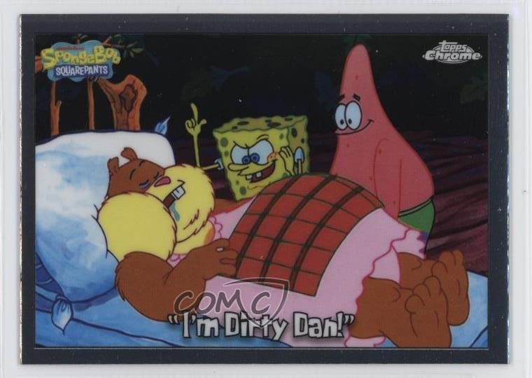 2025 Topps Chrome Spongebob 25th Sandy Cheeks SquarePants Patrick Star #179 1pz3