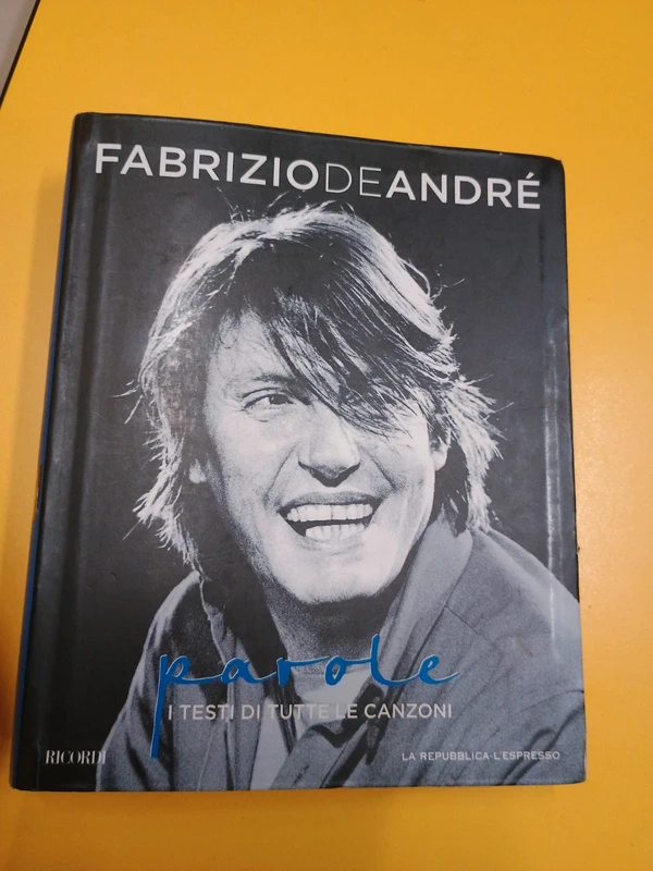 Parole Fabrizio de Andre
