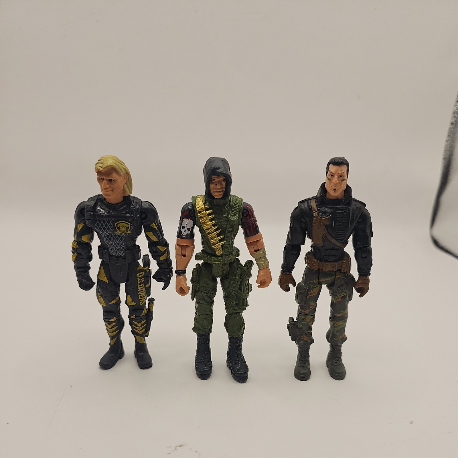 Bundle Of 3 The Corps Elite Force Figures 3.75” 