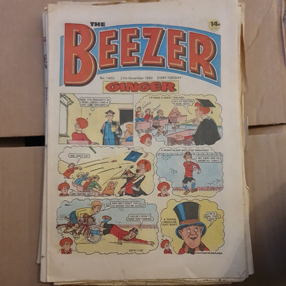 The Beezer No.1402 November 27th 1982