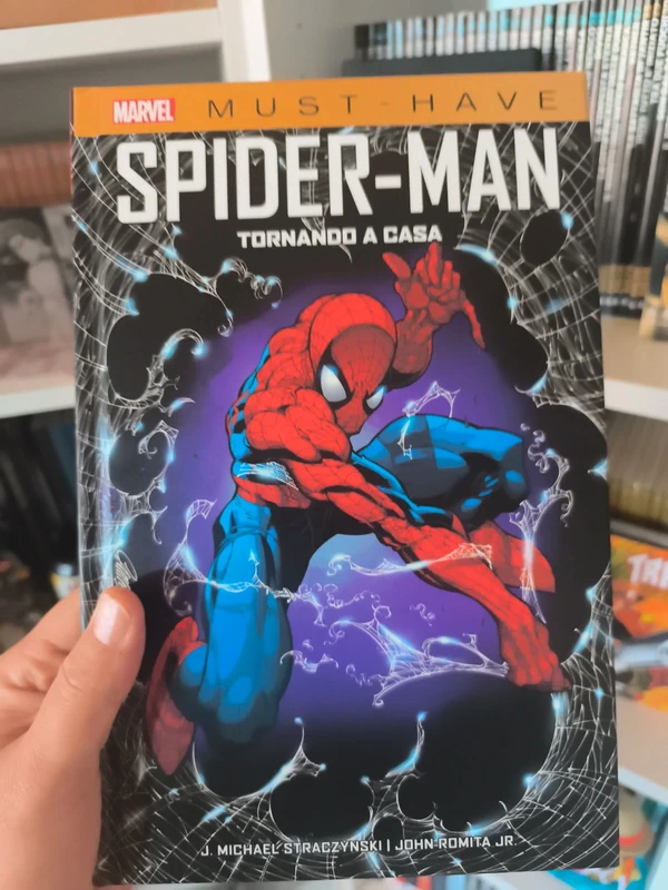 Spider-Man tornando a casa Autografato John Romita Jr