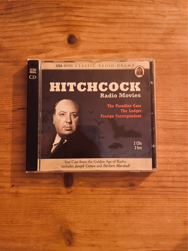 Cd dei “Radio movies” di Hitchcock