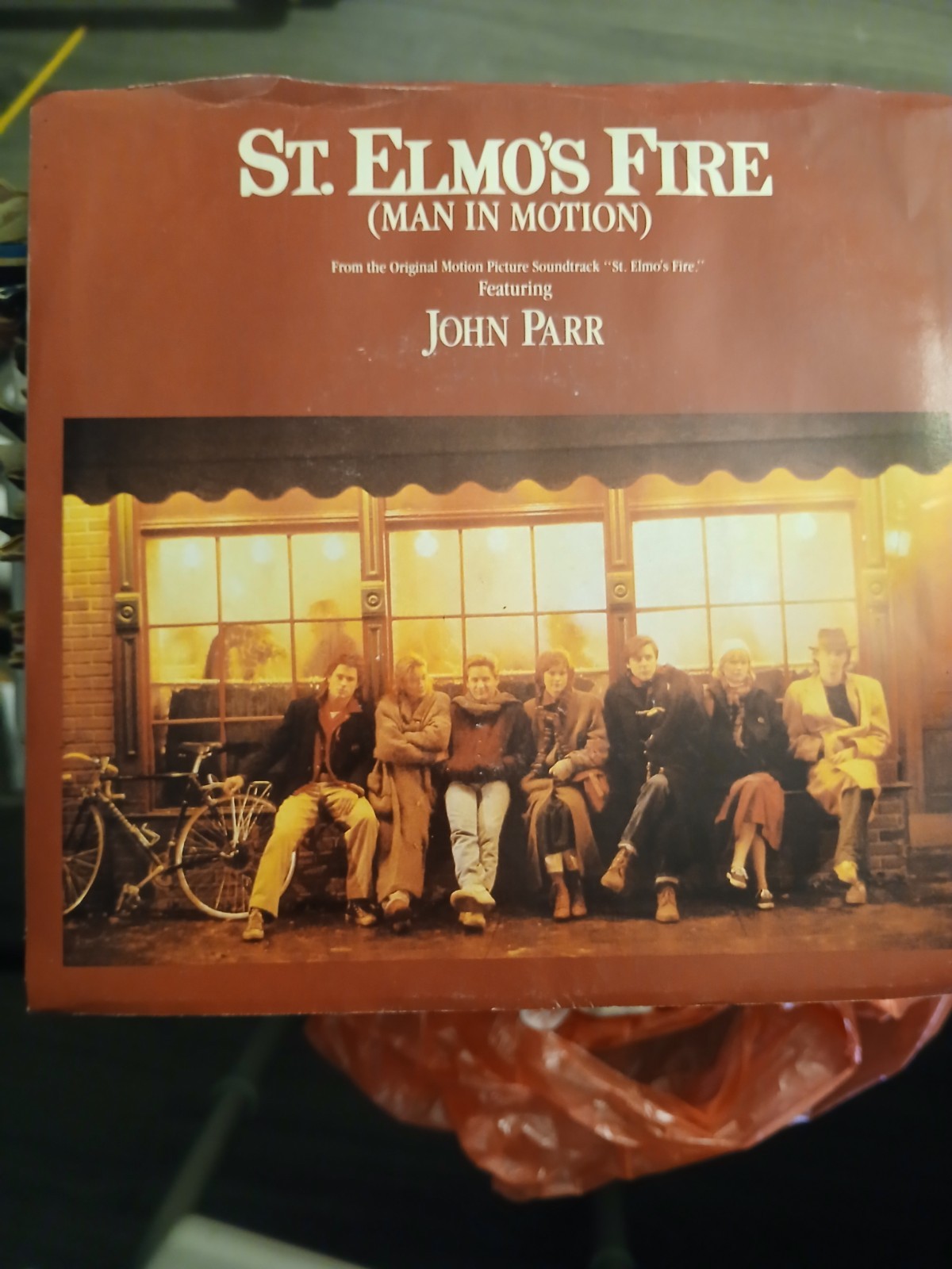 John Parr St Elmo's Fire 45RPM Atlantic 7-89541 Pic Sleeve EX NM