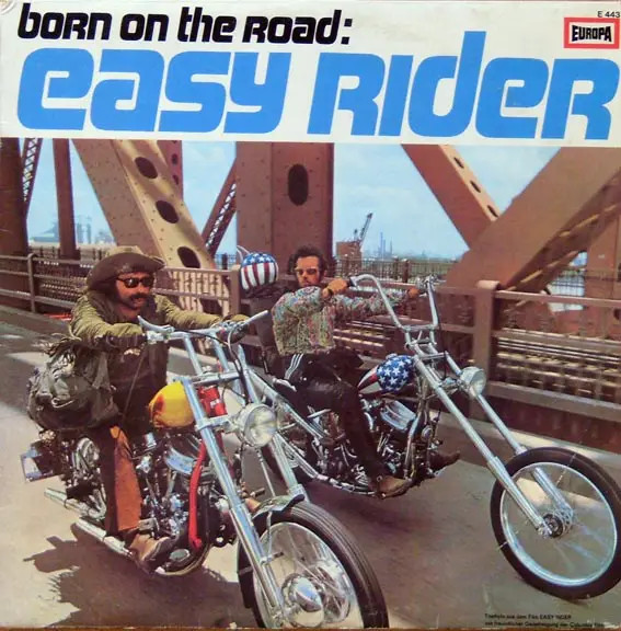 Born On The Road: Easy Rider Europa LP Vinile 33 U/min EX 1971 E 443