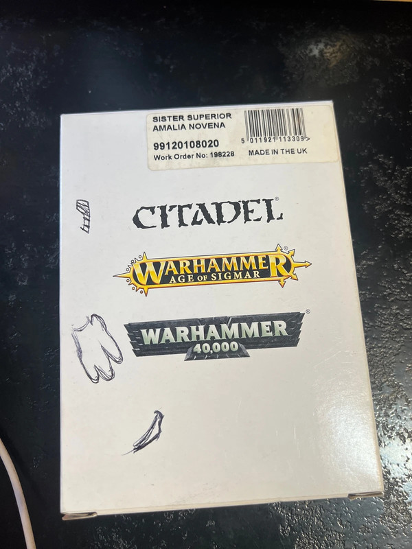Figurine Amalia Novena Warhammer 40k