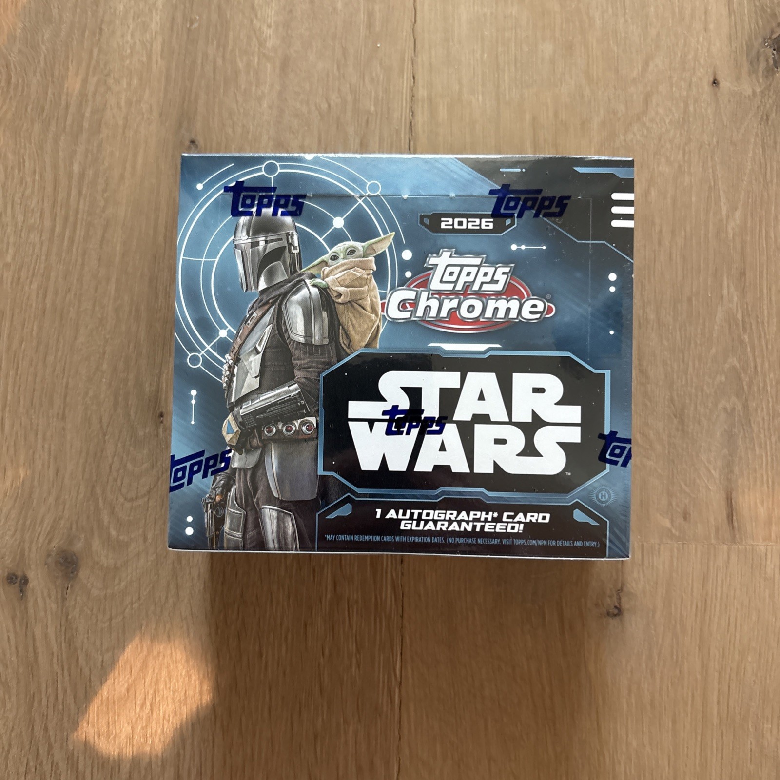 2026 Topps Chrome Star Wars - Hobby Box Brand New Sealed