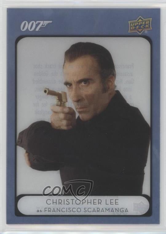 2020 James Bond Villains & Henchmen acetato Scaramanga Christopher Lee #27 03uh