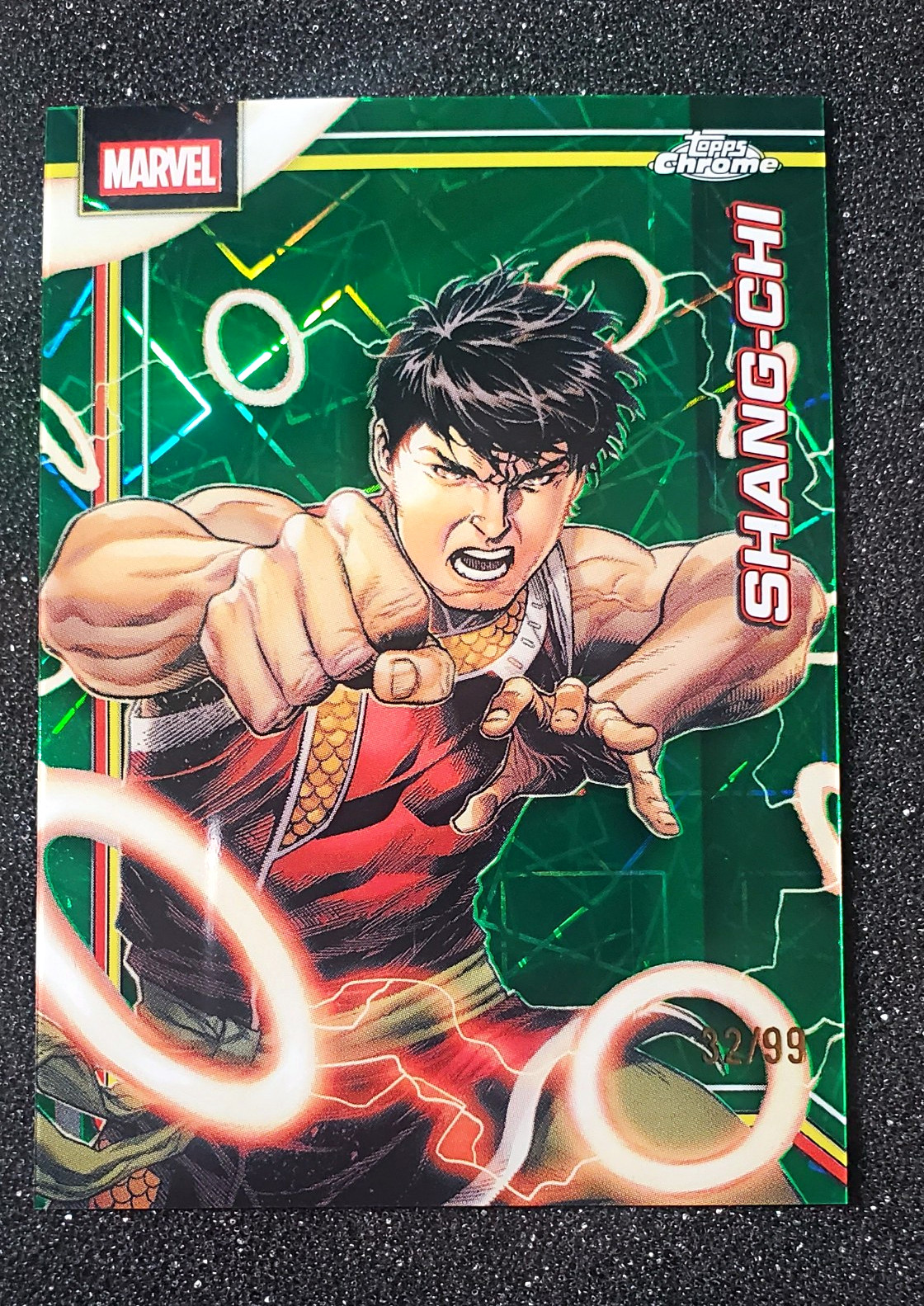 2026 Topps Chrome Marvel Shang-Chi #150 Serial Numbered 32/99 SN99