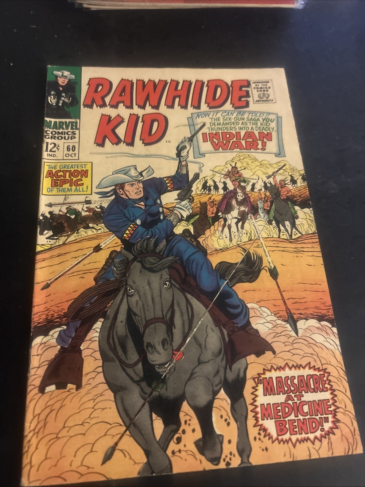 Rawhide Kid #60  Marvel Comics Oct 1966 Silver Age Jack Kirby Art VF+