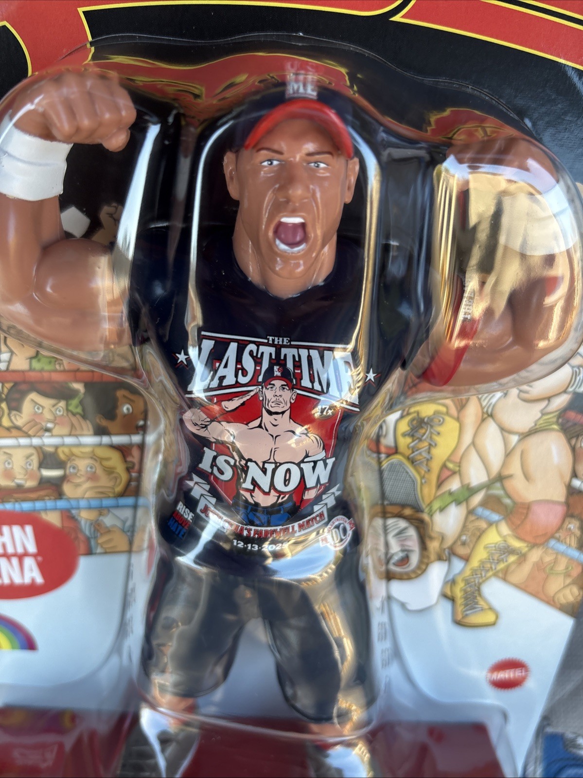WWE LJN The Last Time IS Now! John Cena Black Chase Card