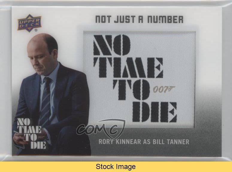 2025 Upper Deck James Bond No Time To Die Rory Kinnear come Bill Tanner LEGGI 17iz