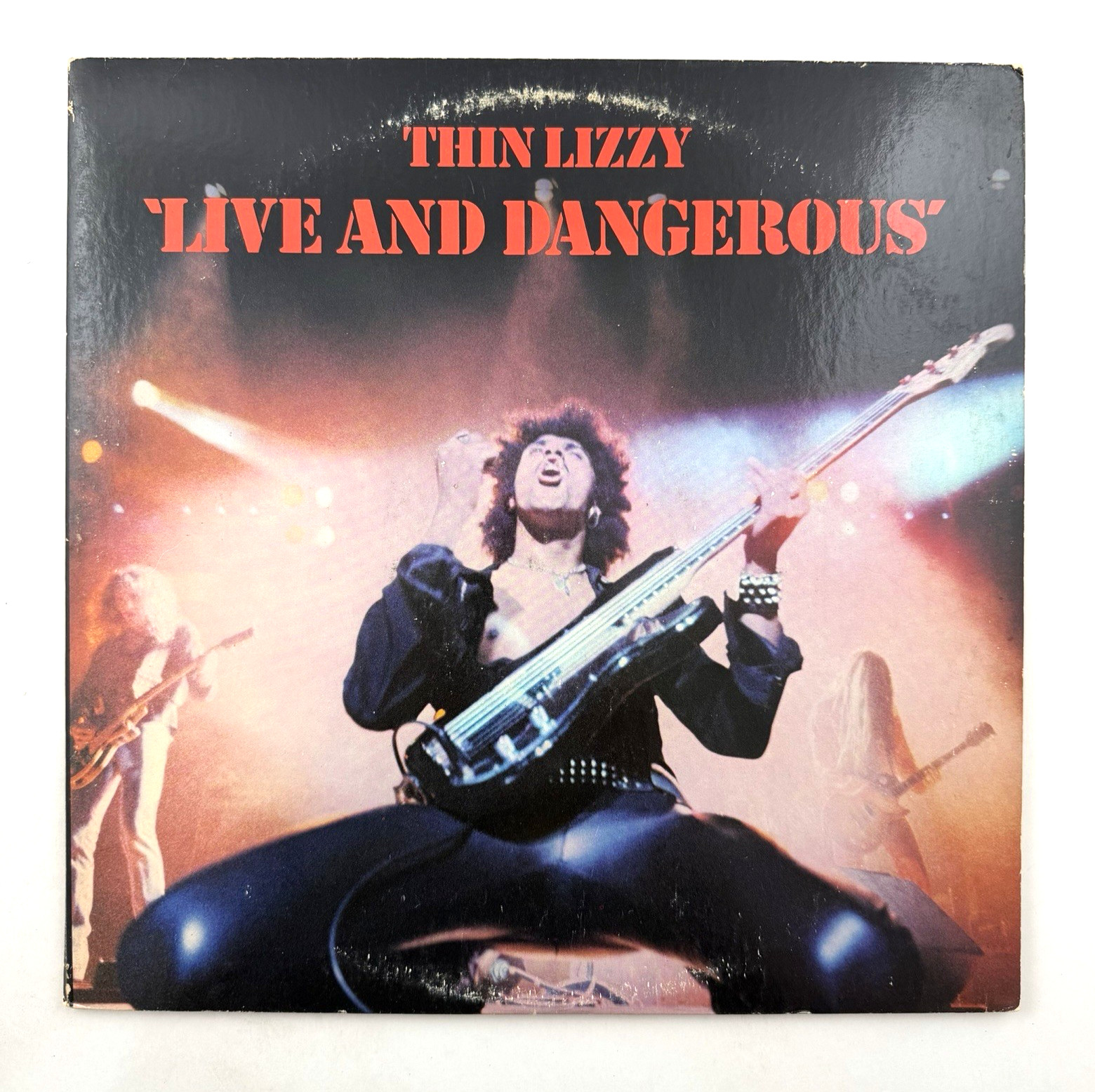 THIN LIZZY Live And Dangerous 2xLP Warner Bros. 1978 EXCELLENT!