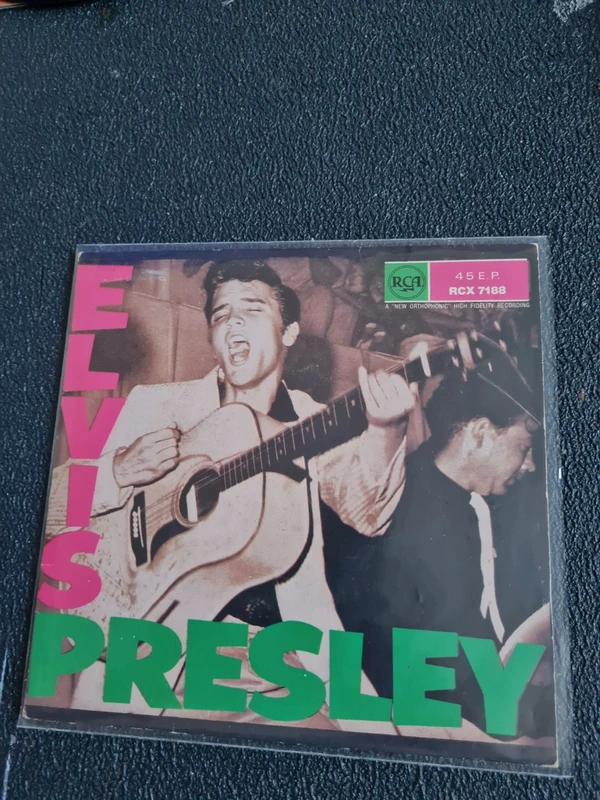 Elvis Presley " Blues Suede shoes " Rcx 7188 EP tbe
