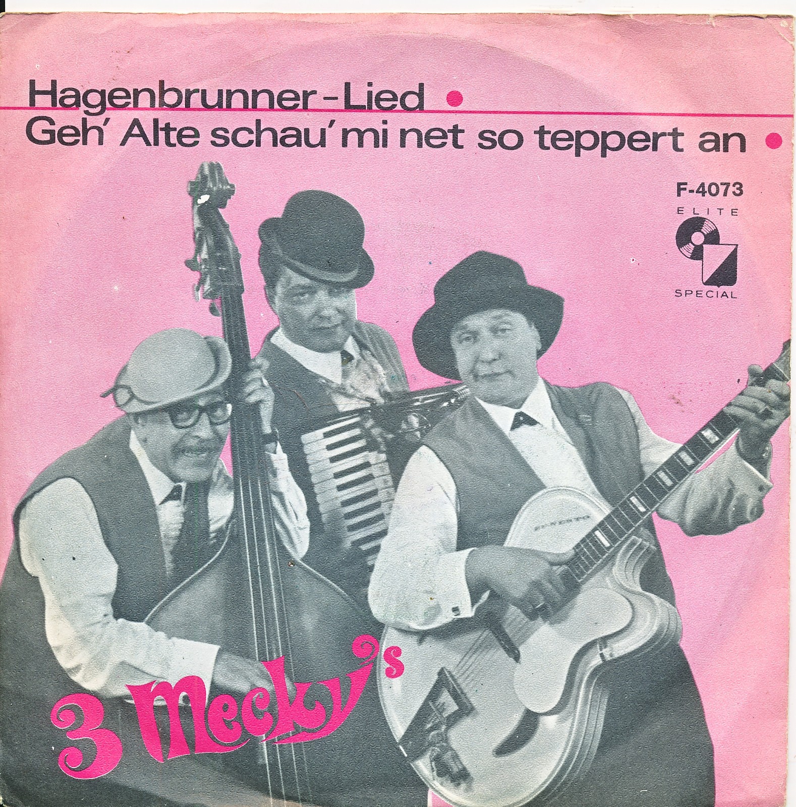 Hagenbrunner Lied - 3 Mecky's - Single 7" Vinyl 295/16