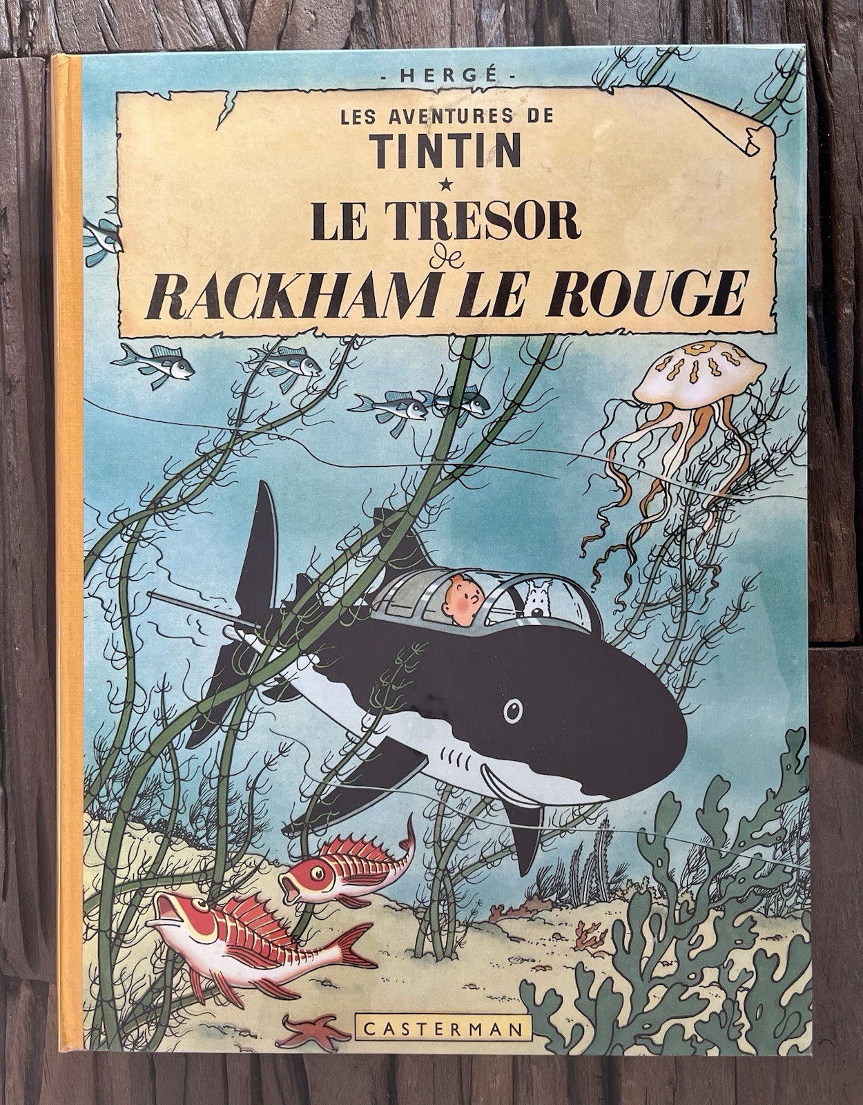 TINTIN: SUBLIME B26 DJ 58 LE TRÉSOR DE RACKHAM LE ROUGE RARE CRAQUANT NEUF HERGÉ