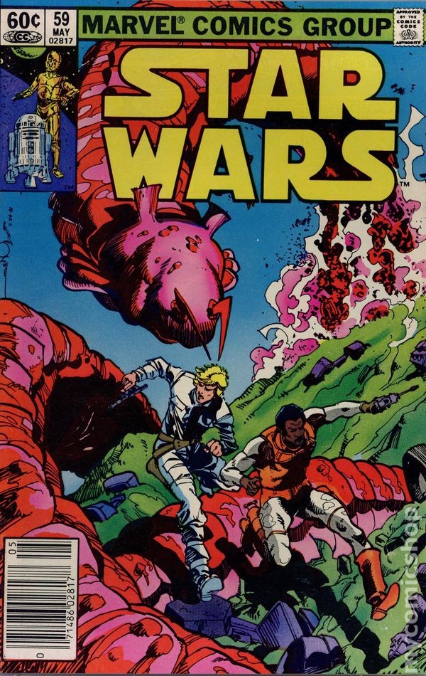 Star Wars #59N FN 6.0 1982 Immagine Stock