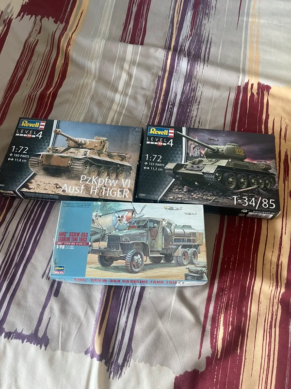 Set de 3 maquetas 1/72