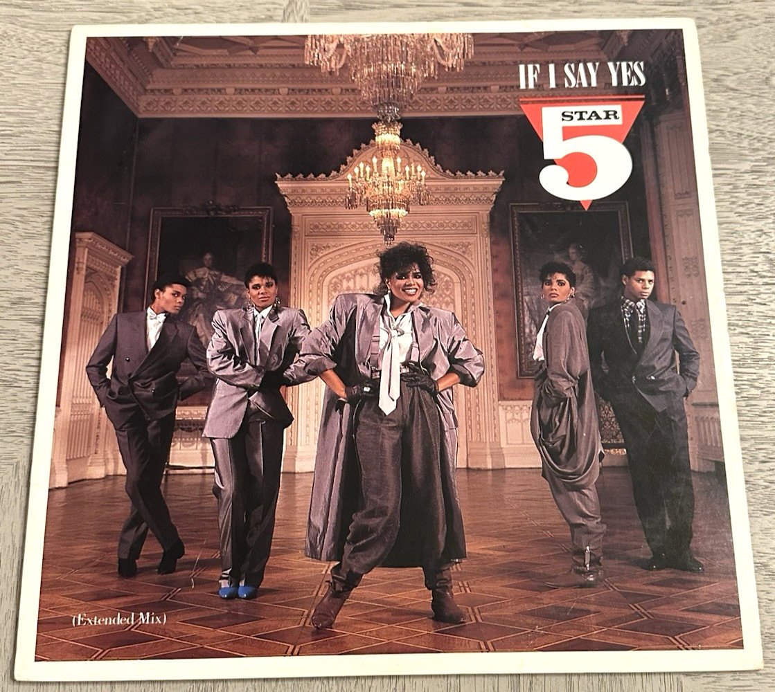 FIVE STAR: If I Say Yes Vocal / Dub Version / Let me Down Easy RCA 12" 33 RPM