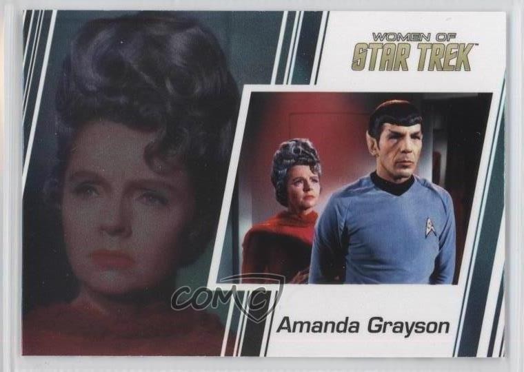 2017 Rittenhouse Women of Star Trek 50° anniversario Amanda Grayson #15 0c3