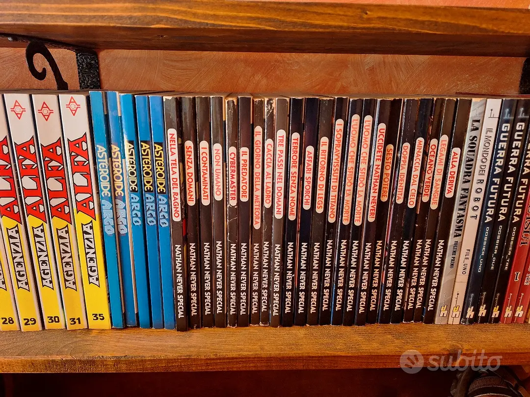 Lotto 27 fumetti Nathan Never Special e spinoff