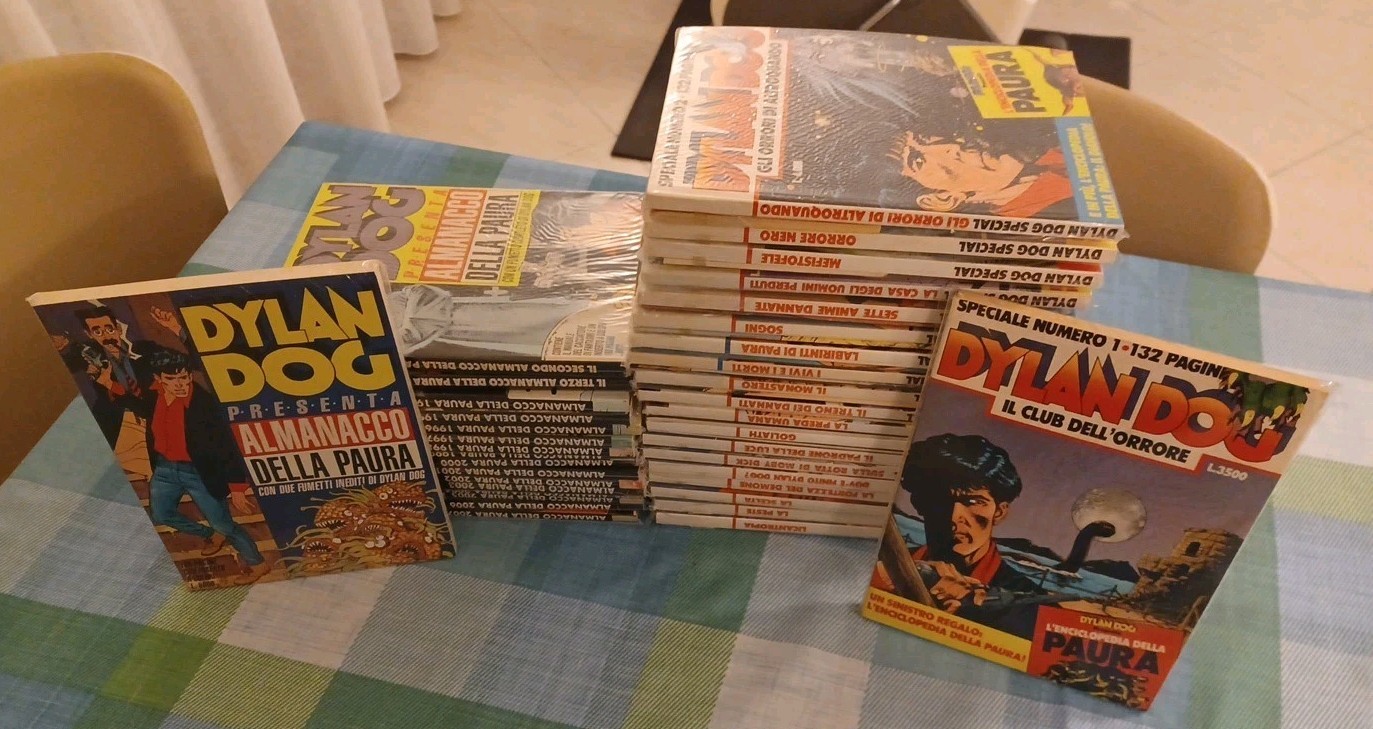 DYLAN DOG Super Lotto Speciali (20) e Almanacchi (17), 37 Albi MOLTI MAI LETTI!!
