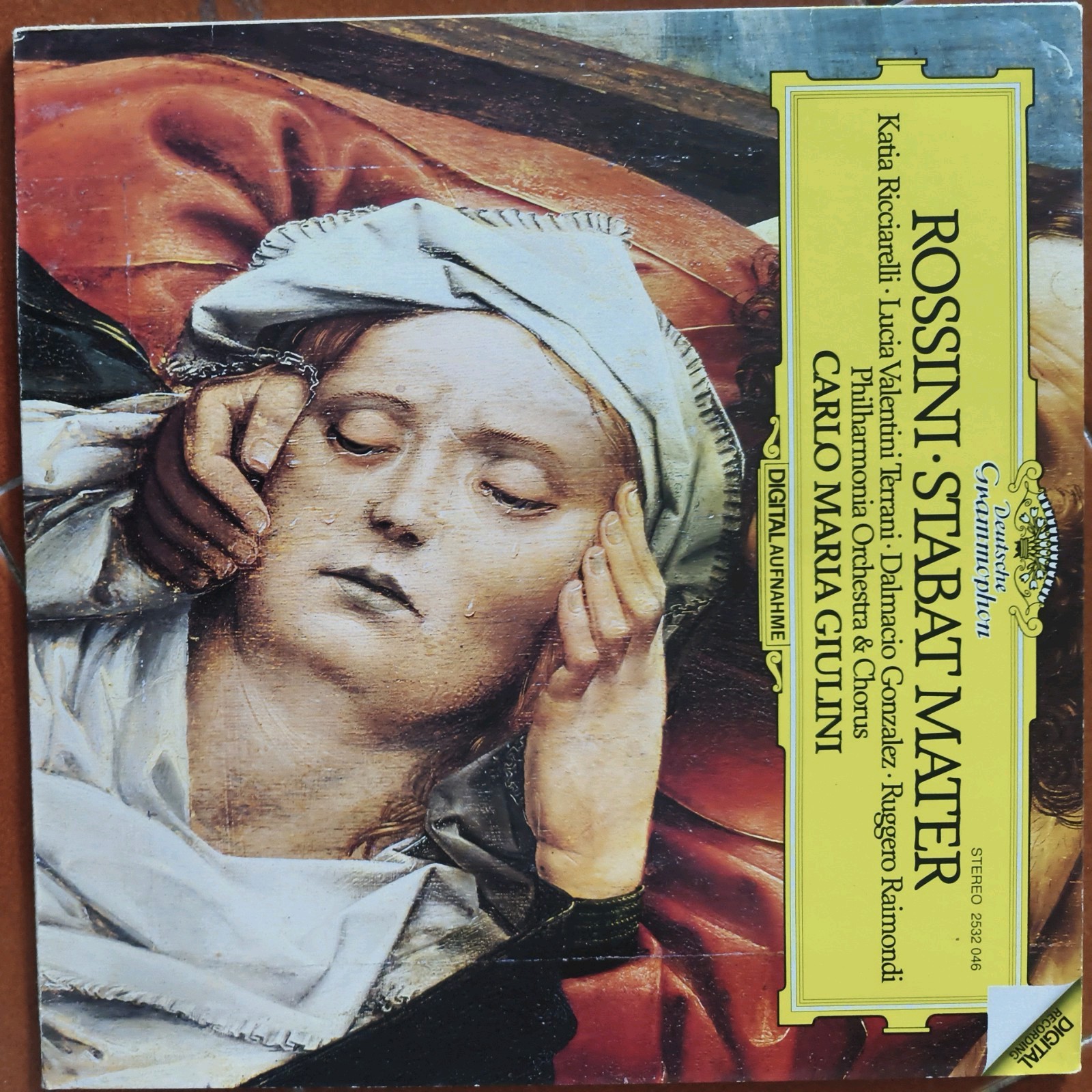 Rossini Stabat Mater Carlo Maria Giulini 33 Giri Vinile
