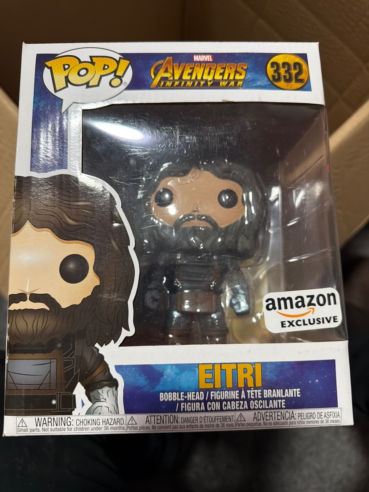 Funko Pop! Marvel Avengers Infinity War Eitri #332 Esclusiva Amazon