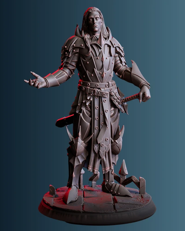 Mini 32mm - Harker, Blood Sword (Vampire Fighter)