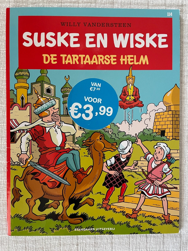 Suske en Wiske | De tartaarse helm | 114