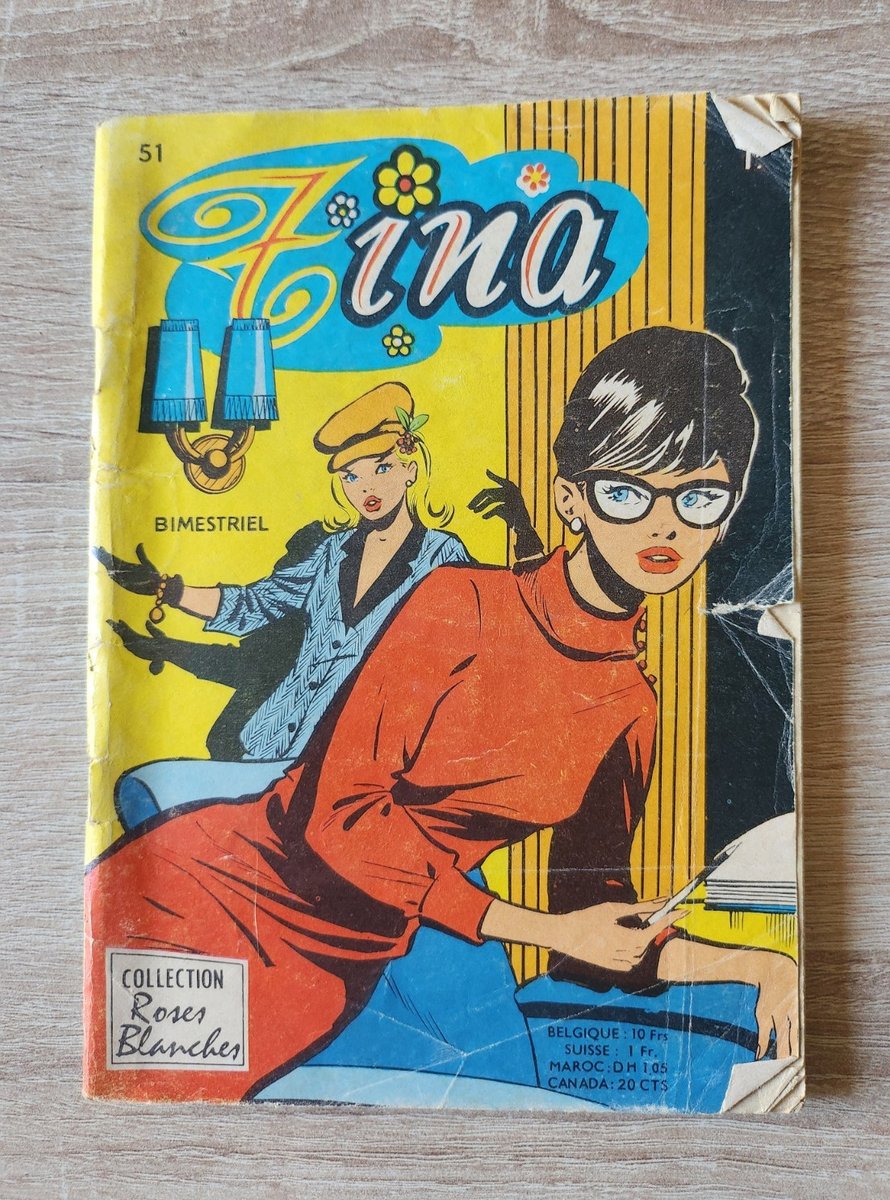 BD - Tina N°51 - Collection Roses Blanches - Arédit 1972
