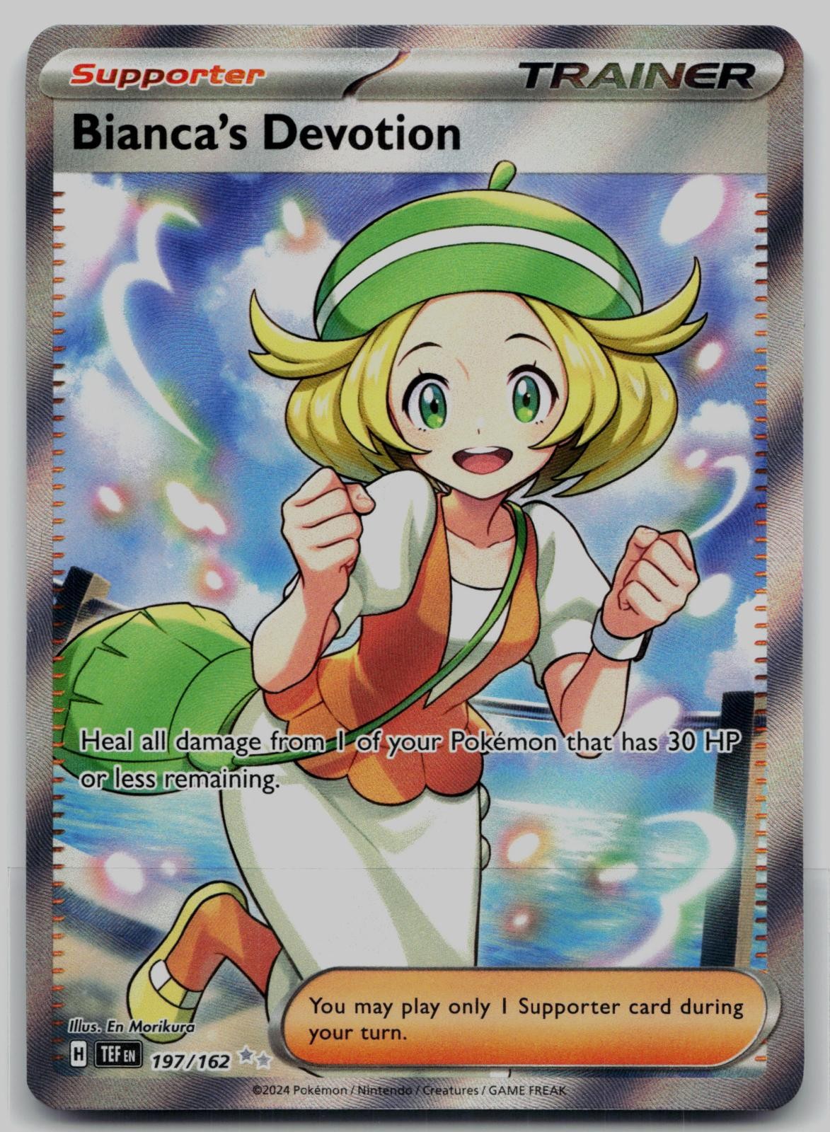 Bianca's Devotion 197/162 Ultra Rare Temporal Forces Pokemon Holo Near Mint