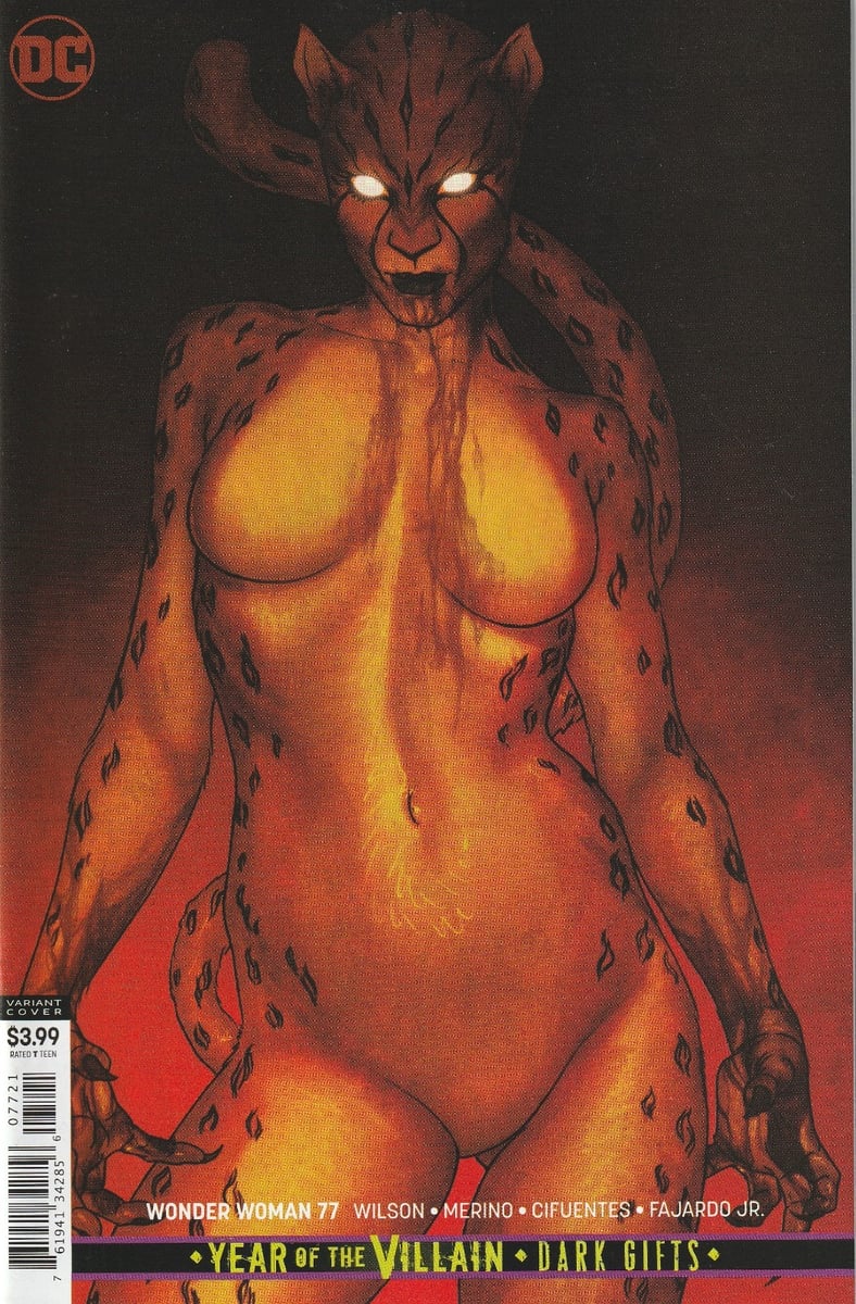 WONDER WOMAN #77 (2016) WILSON / MERINO ~ VARIANTE JENNY FRISON ~ NON LETTO QUASI NUOVO