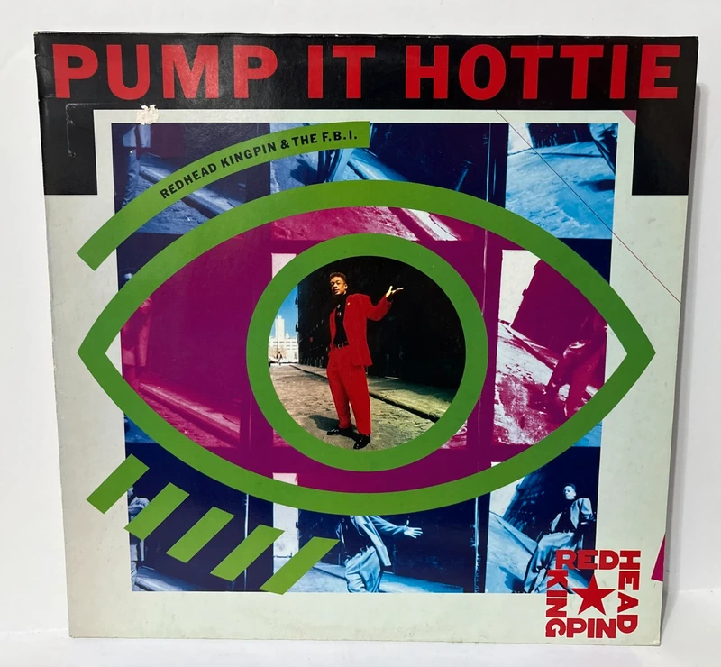 Maxi Single 12" - Redhead Kingpin & The FBI - Pump it hottie