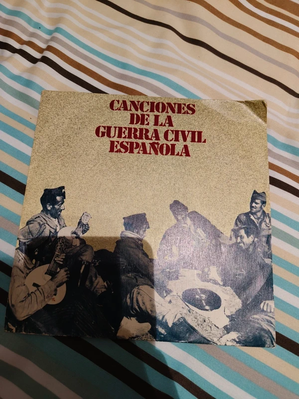 Vinilo 7" Canciones de la guerra civil española (ver + vinilos en armario)