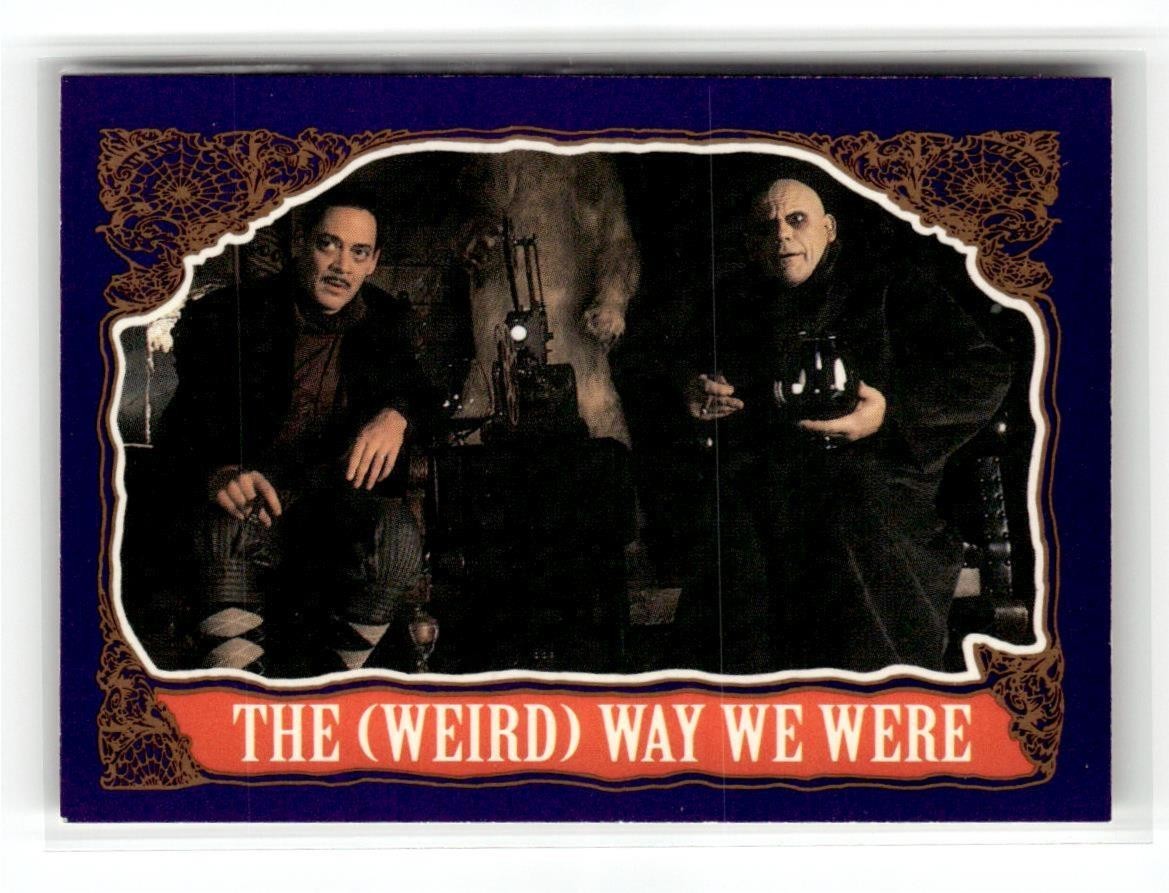 Carta Famiglia Topps 1991 Addams