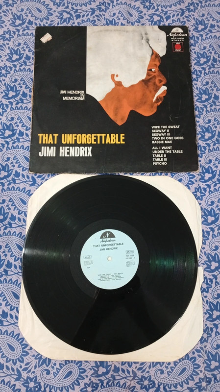 Jimi Hendrix – In Memoriam - That Unforgettable Jimi Hendrix LP