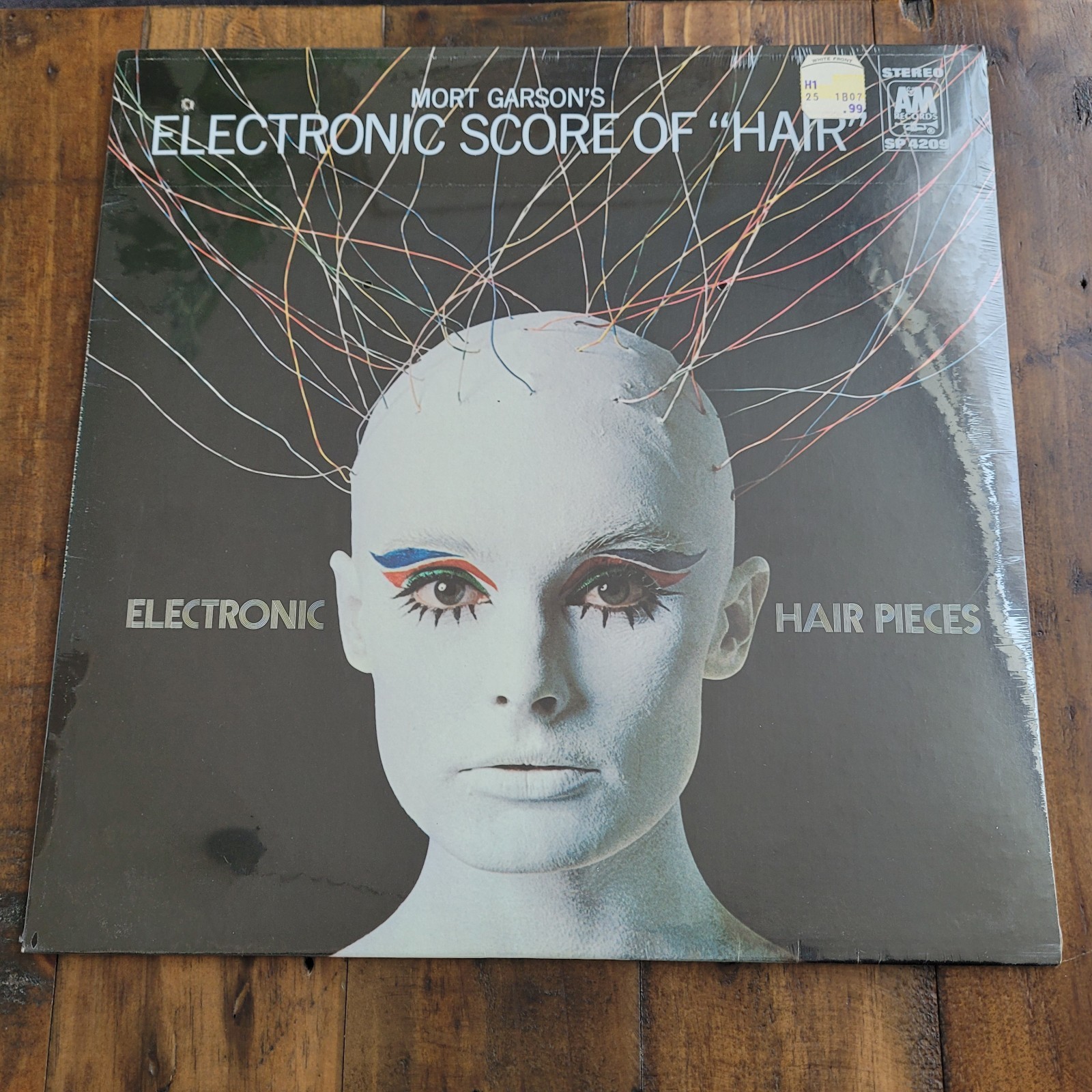Sealed 1969 MORT GARSON Electronic Hair Pieces HOLE Punch A&M LP Vinyl Moog Rare