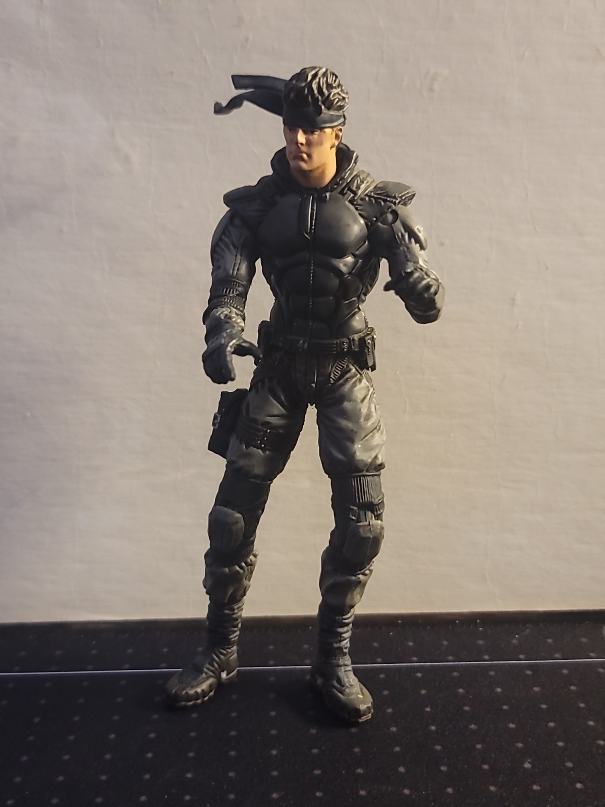 McFarlane Toy Action Metal Gear Solid "Solid Snake" Loose Figure, No Acc Or Wpns