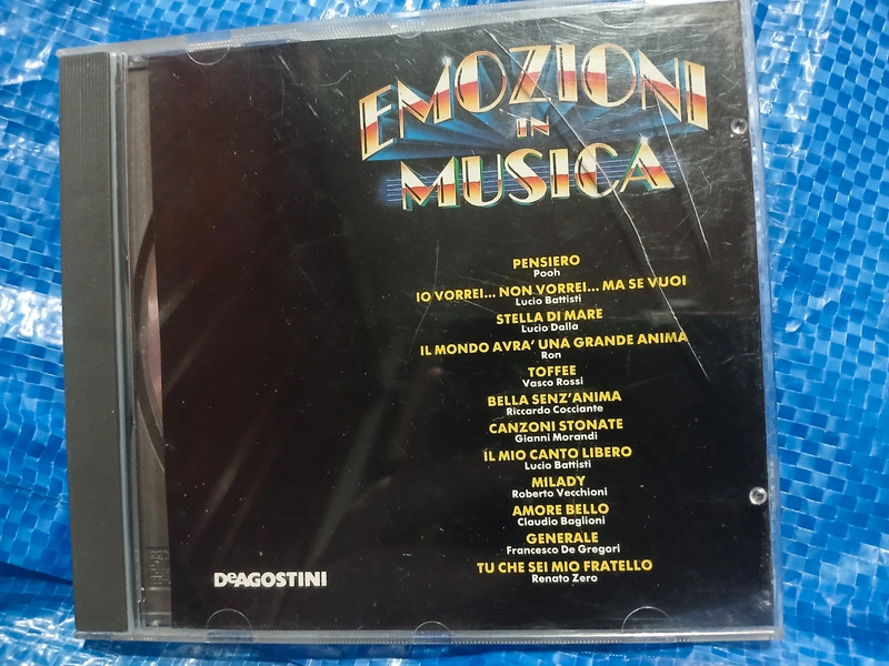 Emozioni in musica Pooh Rossi Cocciante De Gregori cd