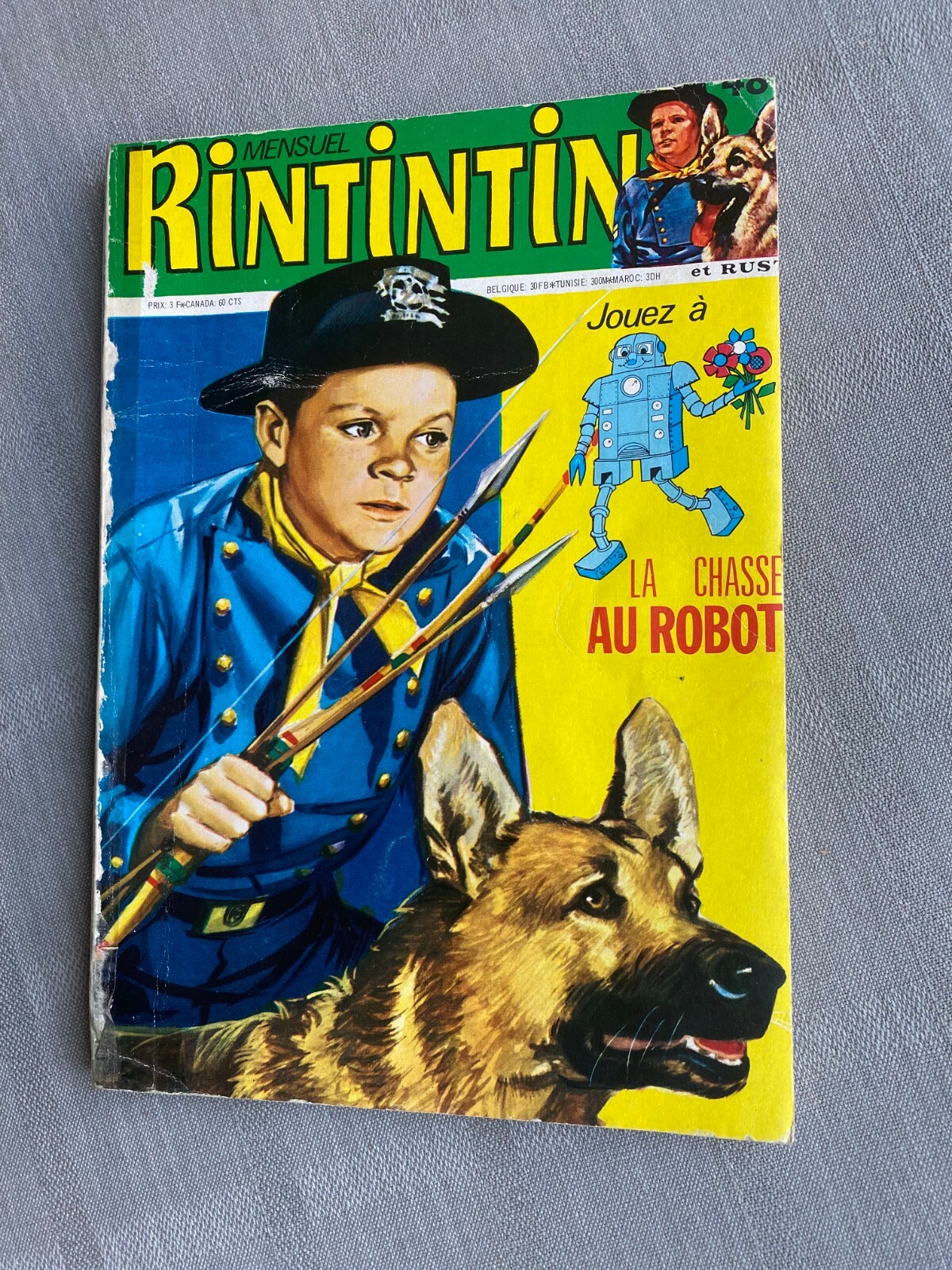 Rin Tin Tin N°48 2A Serie 1974 In Buone Condizioni