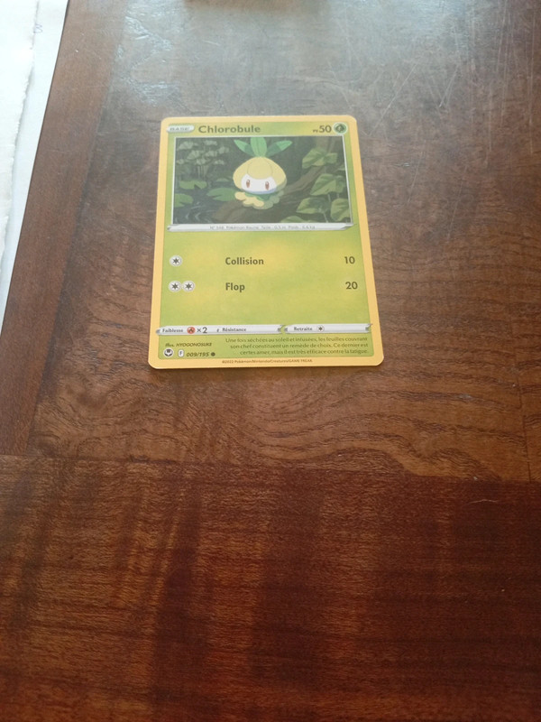 Carte pokémon chlorobule 009/195