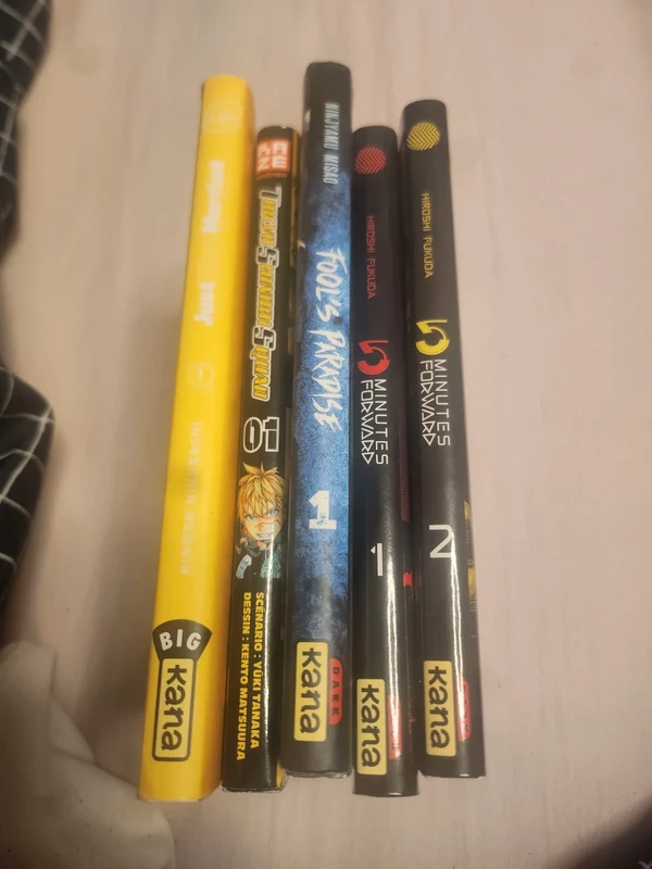 Lot 5 mangas