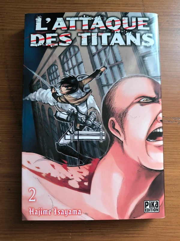 L'attaque des titans 2 Hajime Isayama