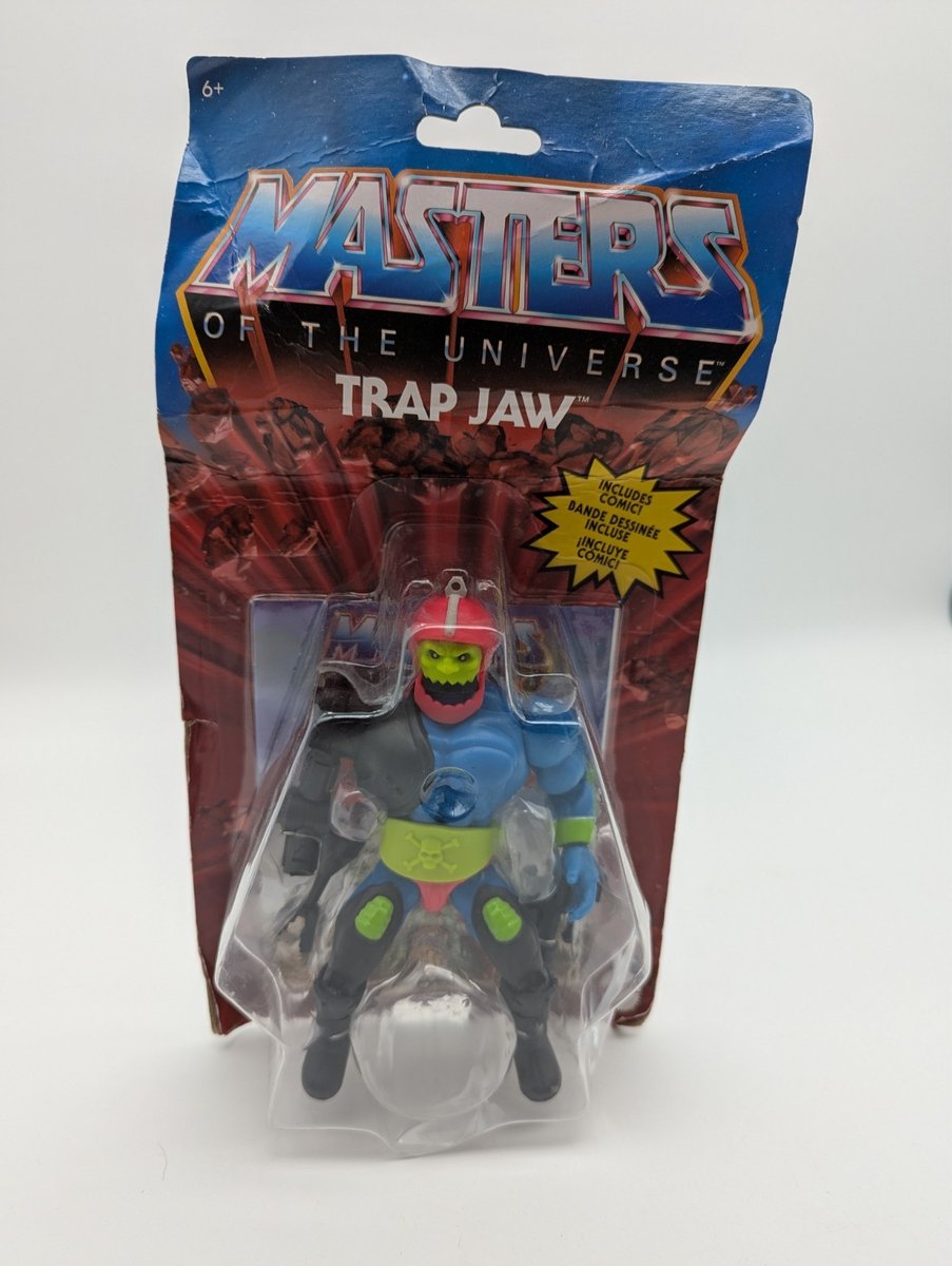 Masters of the Universe Origins Modellino TRAP JAW 2024 ristampa preferito dai fan
