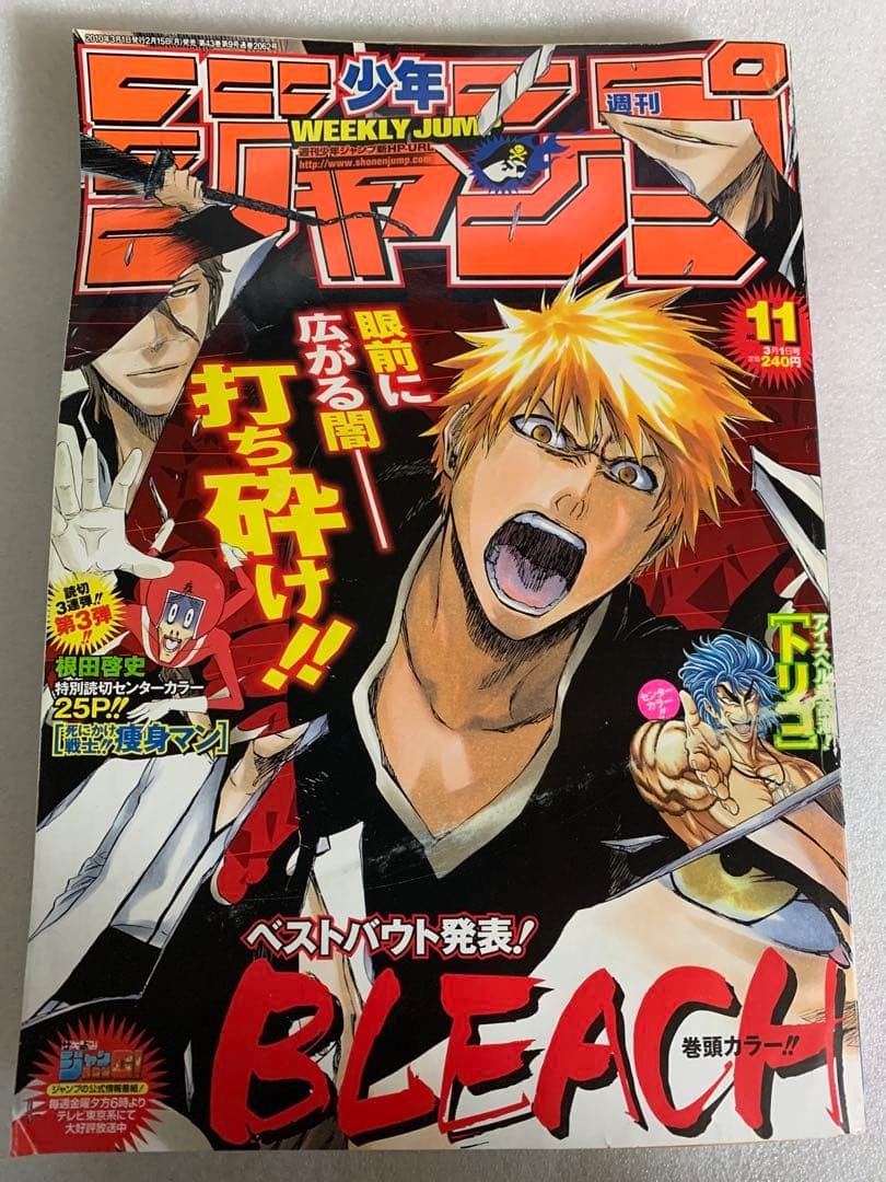 Settimanale Shonen Jump 2010 Numero 11 UN PEZZO Asso Dies Capitolo 574