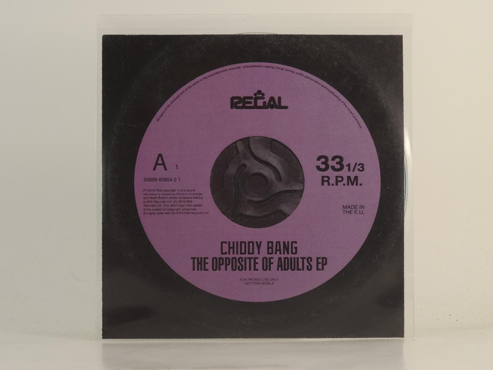 CHIDDY BANG THE OPPOSITE OF ADULTS EP (H1) 3 Track Promo CD Single plus Picture 