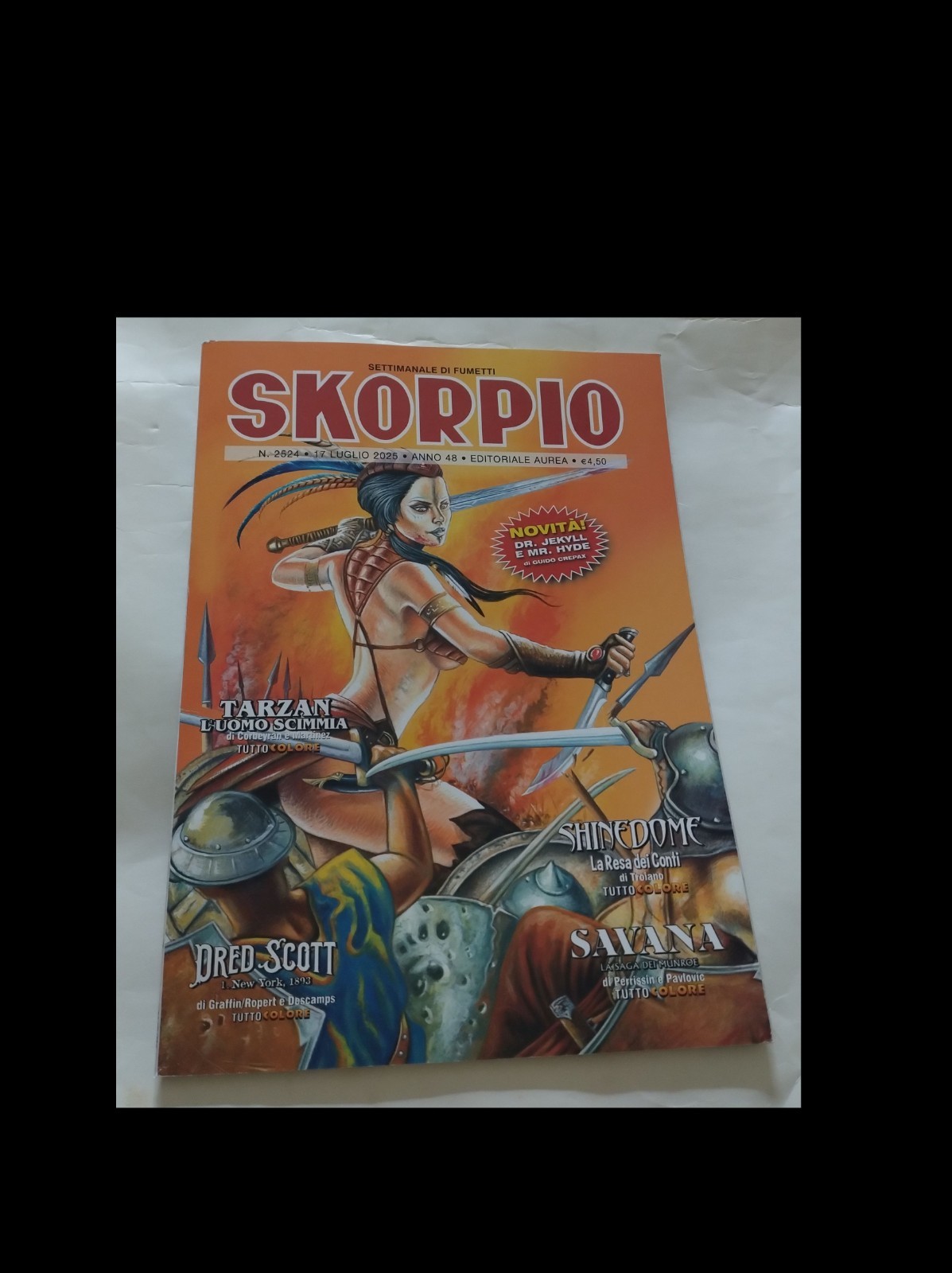 SKORPIO nr. 2524 (ed. Eura - del 2025)