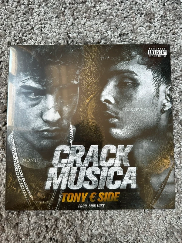 Vinile crack musica prima stampa nuovo