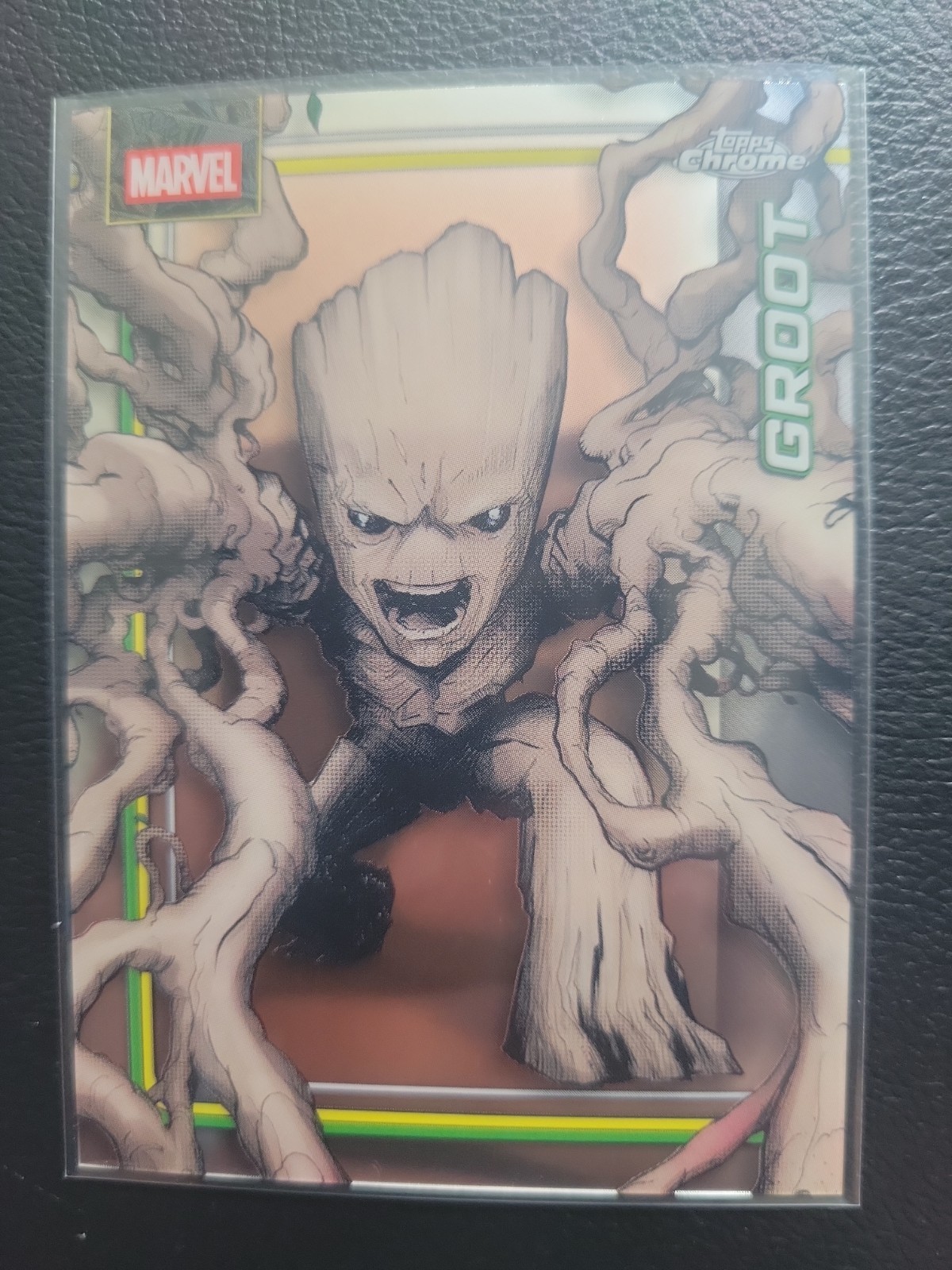 2026 Topps Chrome Marvel Comics GROOT #046 rifrattore RayWave